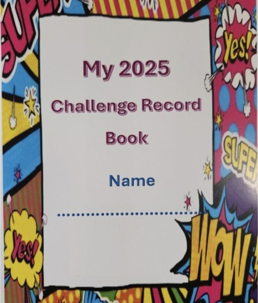 Challenge Booklet activities